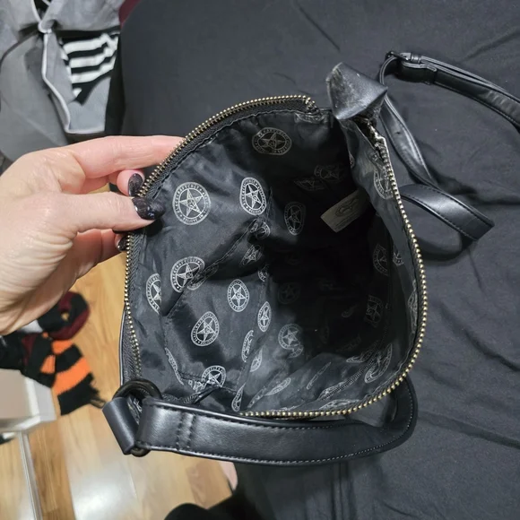 Blackcraft Cult Gothic Tattoo Flash Messenger Bag - Picture 5 of 7